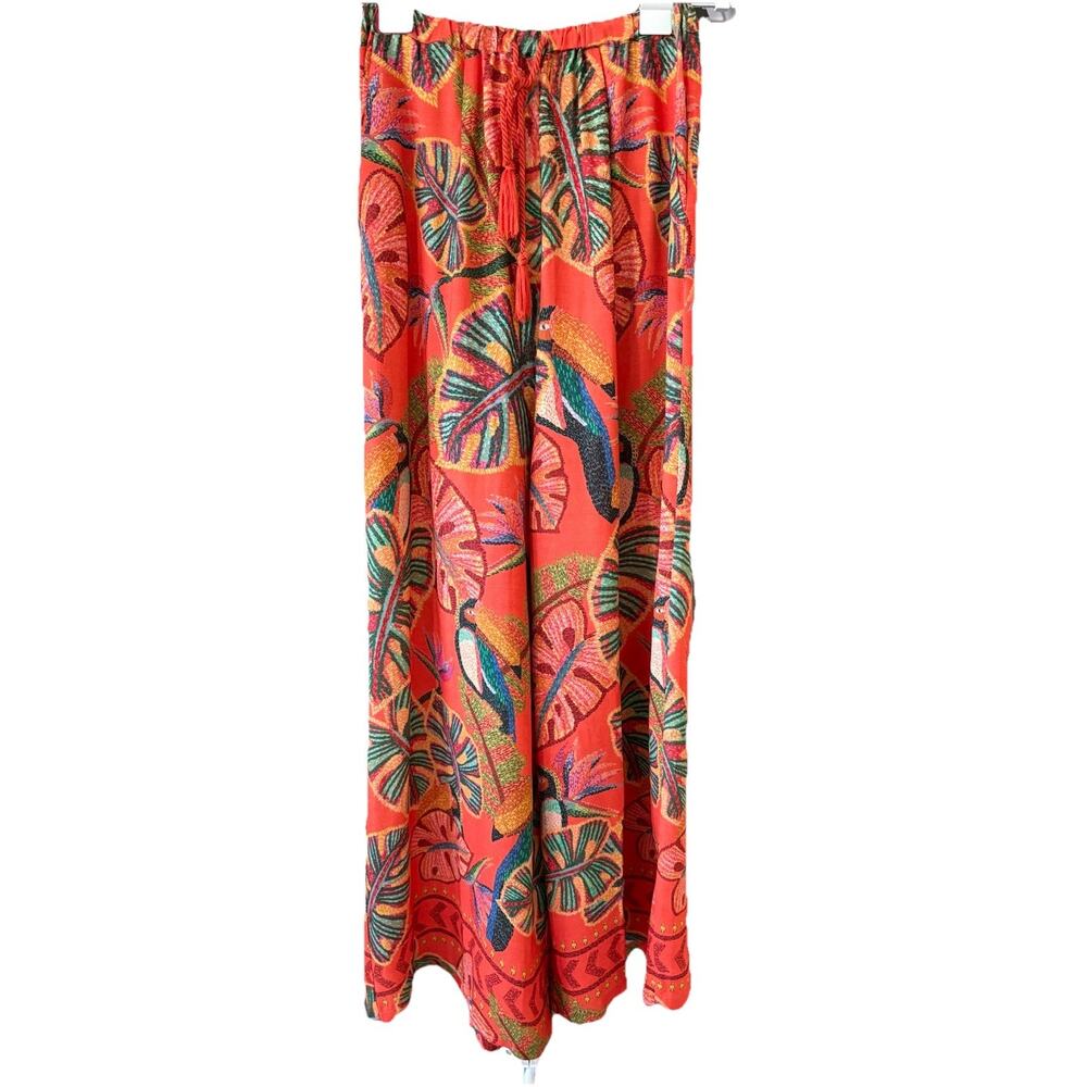 Farn Rio Women's Size Small Birdie Wide Leg Pants Size Small NWT! - Picture 4 of 12
